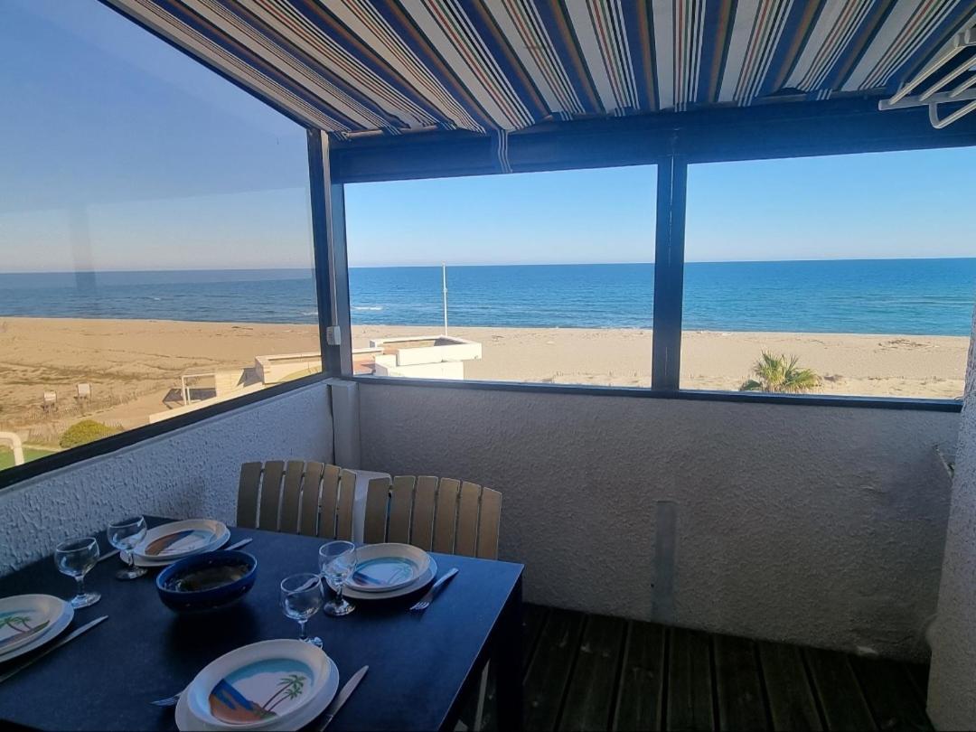 Magnifique Vue Plage Joli Appartement 5 Personnes Secteur Allee Des Arts Le Barcarès Exteriér fotografie