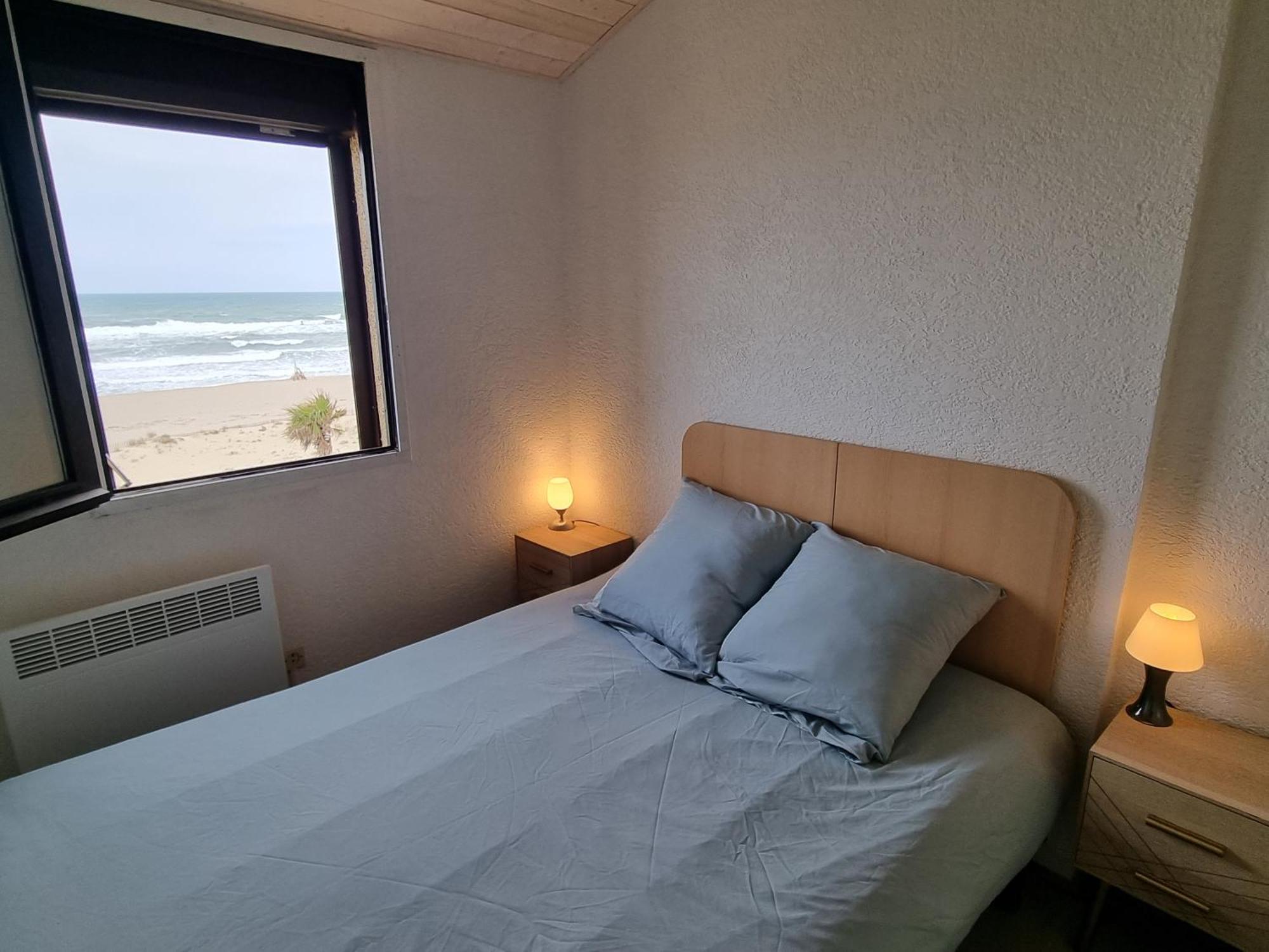 Magnifique Vue Plage Joli Appartement 5 Personnes Secteur Allee Des Arts Le Barcarès Exteriér fotografie
